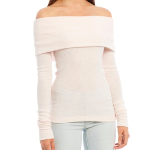 Free People Snowbunny Long Sleeve Knit Top NWT - Picture 4 of 9